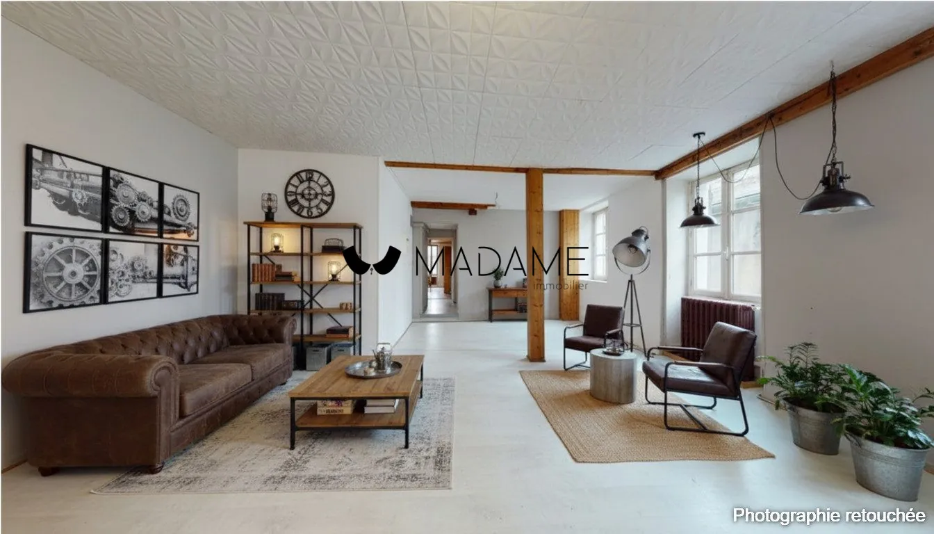 Appartement à rénover de 95 m² au cœur de La Mure, potentiel d’investissement élevé