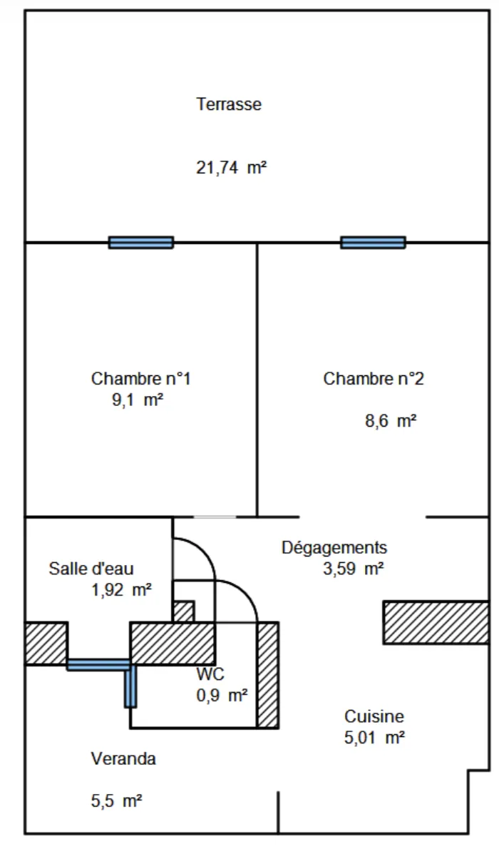 Charmant appartement 2 pièces avec jardin à Nice, secteur calme et recherché 