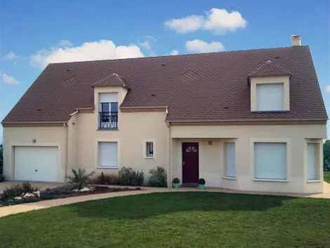 Maison neuve de 139 m² à Noirémont avec 5 chambres et garage