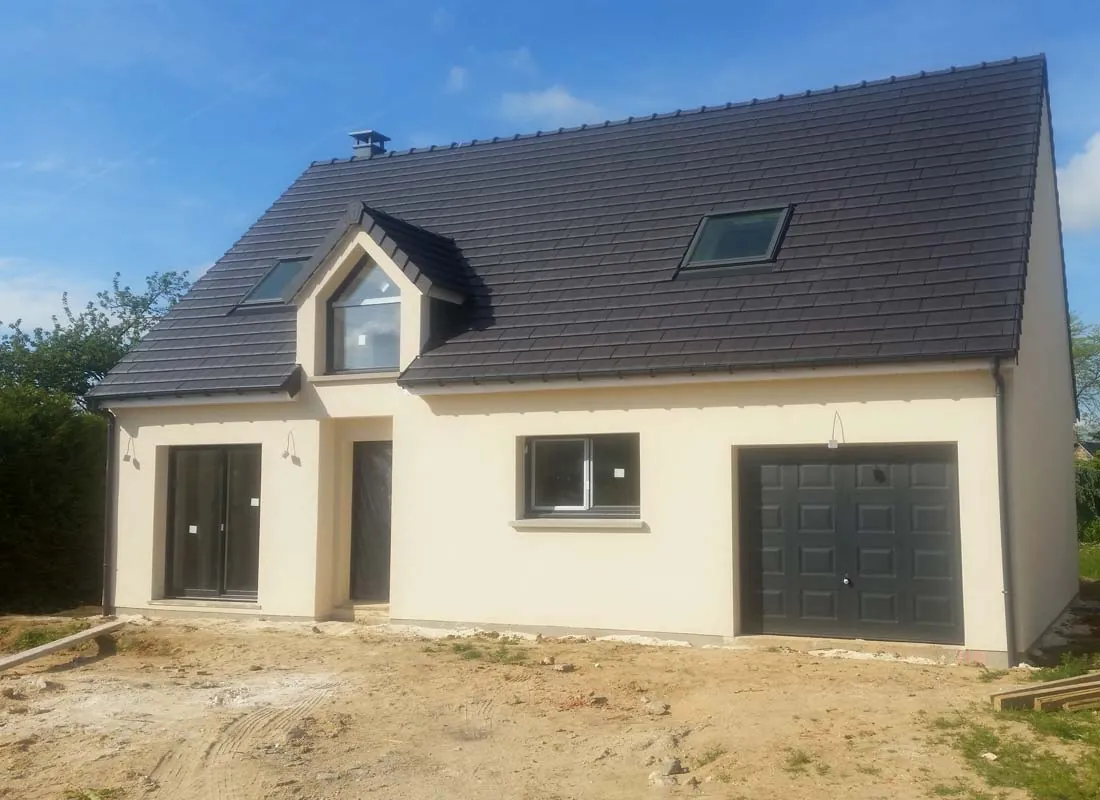 Maison neuve à étage de 109 m² avec 4 chambres et garage à Hardivillers