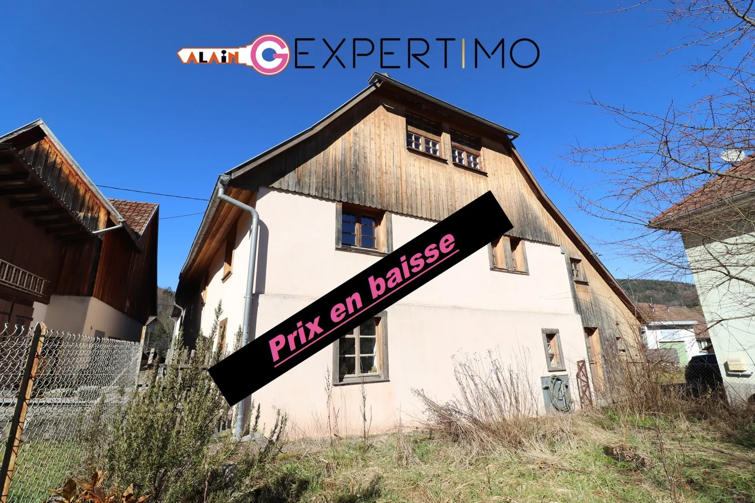 Charmante maison de village rénovée à Storckensohn, 158 m²