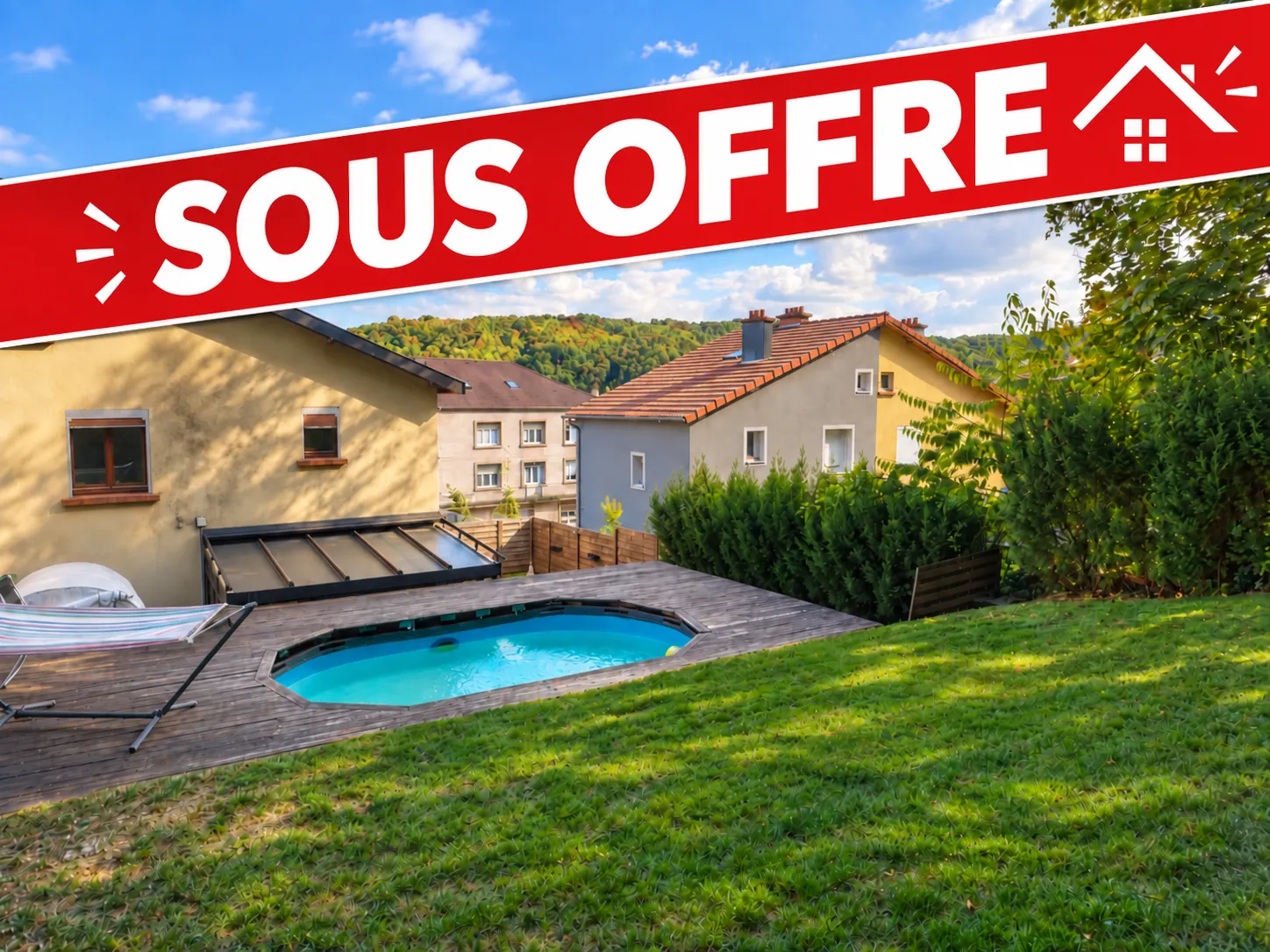 Maison rénovée avec piscine proche du Luxembourg à Herserange