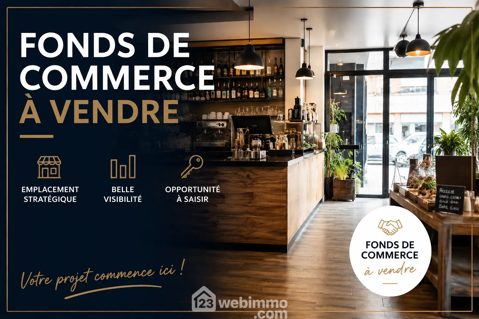 À vendre fonds de commerce épicerie italienne à Bonsecours, 55 m²