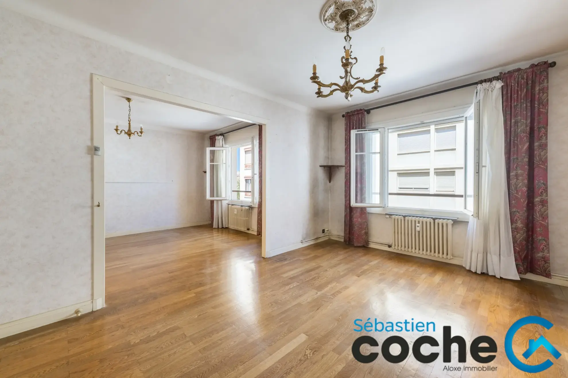 Appartement traversant de 80,67 m2 avec potentiel de rénovation à Lyon 7
