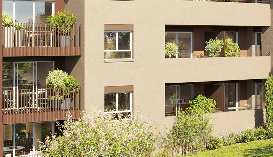 Appartement 3 pièces neuf à La Verpillière avec balcon, livraison 2028