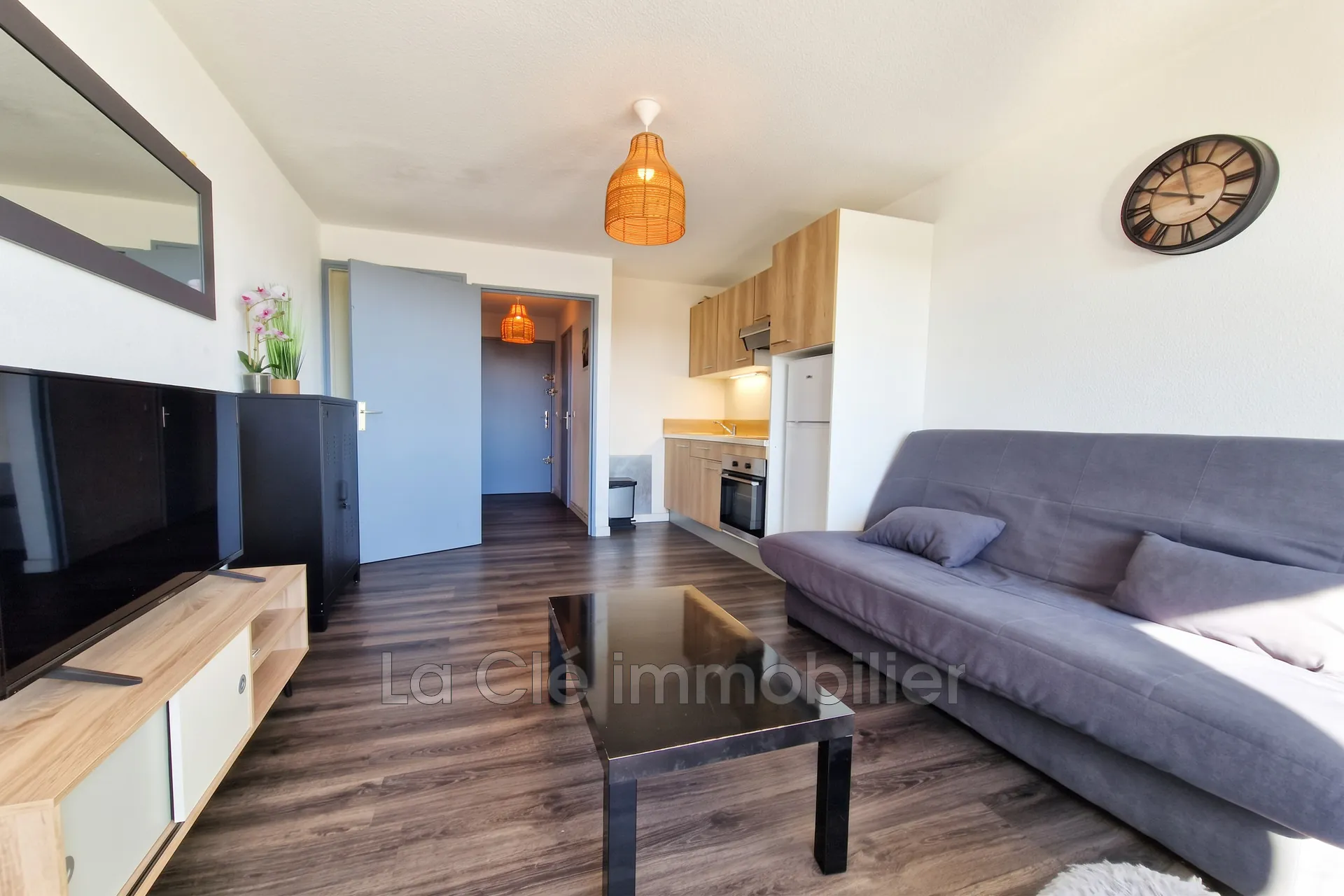 Studio-cabine avec vue sur parc au Grau-du-Roi à vendre