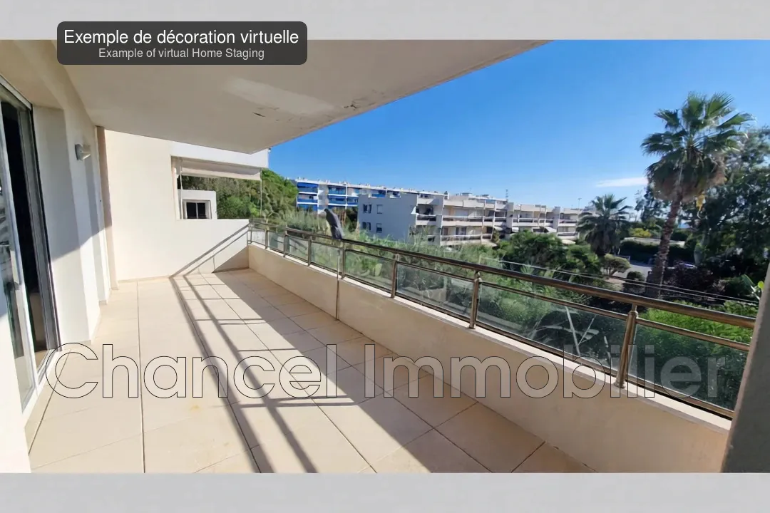 Appartement 2 pièces avec terrasse à Antibes Val Claret avec piscine