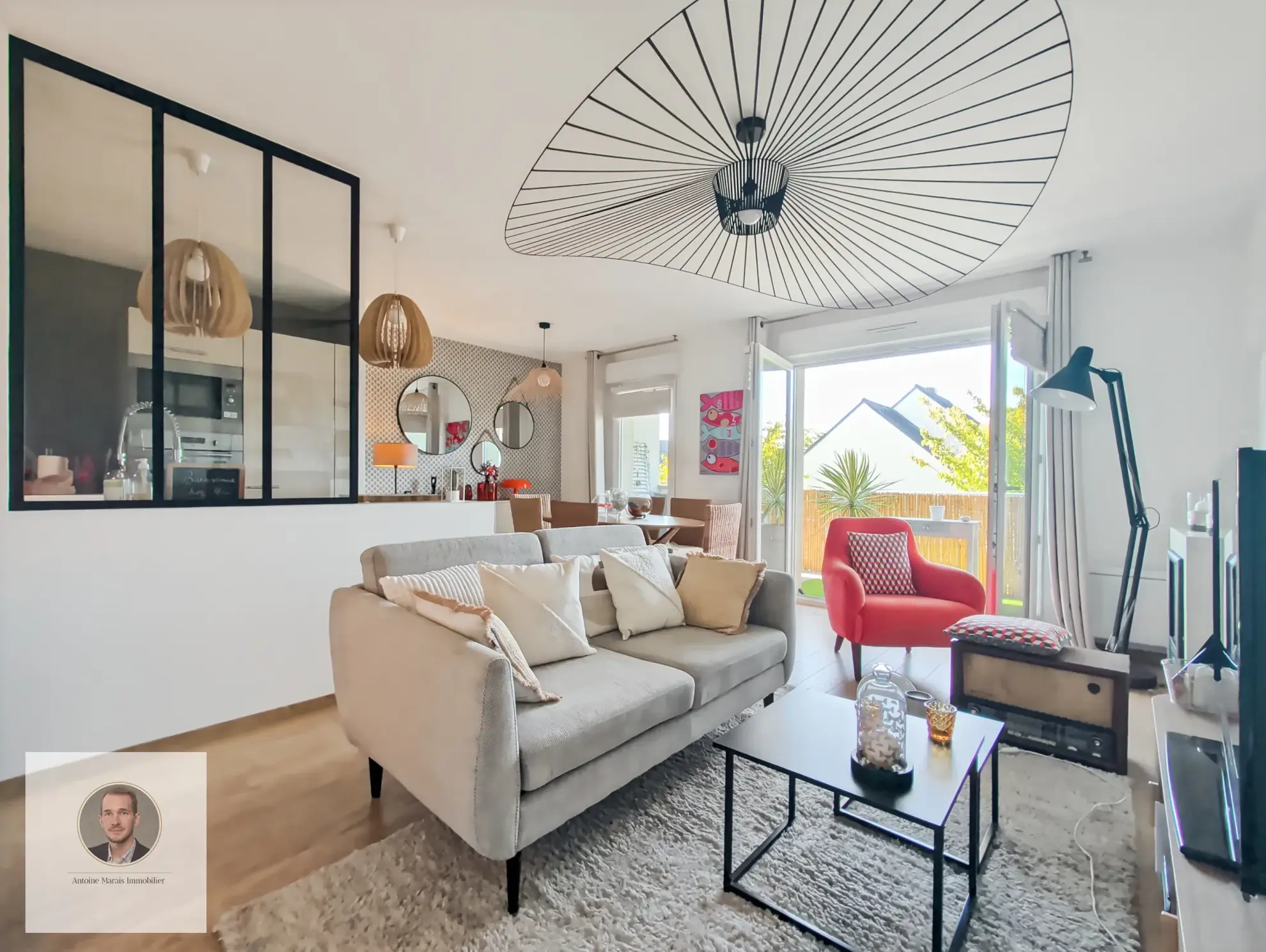 Appartement 3 pièces de 61,6 m² à Bedee - Calme, luminosité et garage inclus