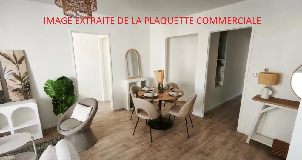 Bel appartement T2 neuf avec grande terrasse à Tours - livraison immédiate