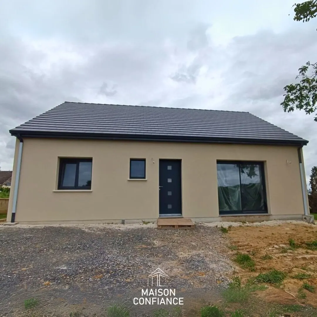 Maison de plain-pied avec 2 chambres à Molliens-Dreuil, proche d'Amiens