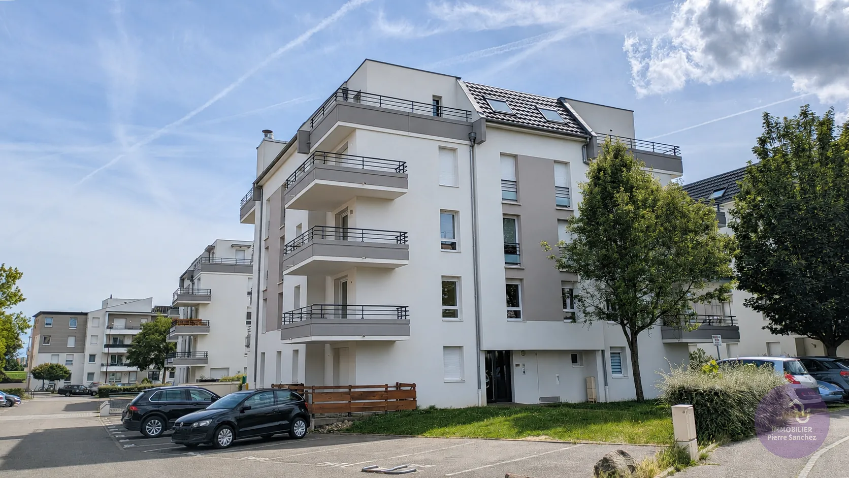 Appartement 2 pièces de 43,60 m² avec balcon et parking à Souffelweyersheim près de Strasbourg