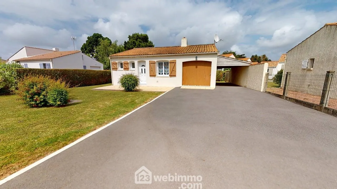 Maison de plain-pied à Jard-sur-Mer proche de l'océan - 63 m²