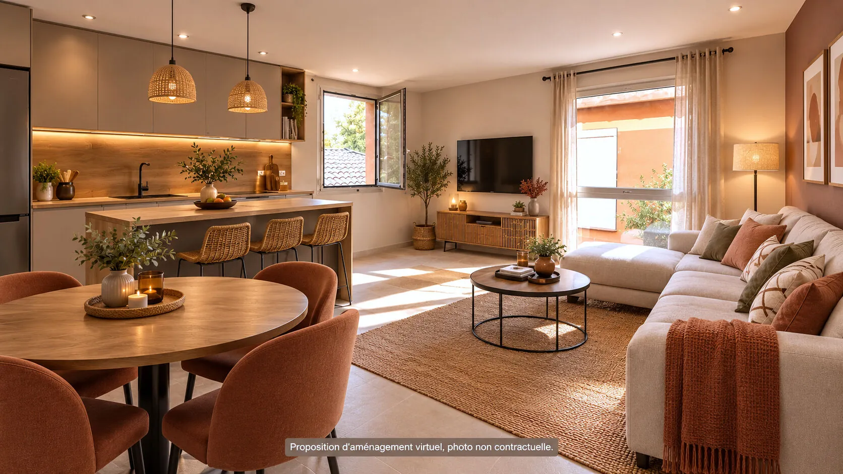 Appartement T3 de 62 m² à Meyreuil avec potentiel de division