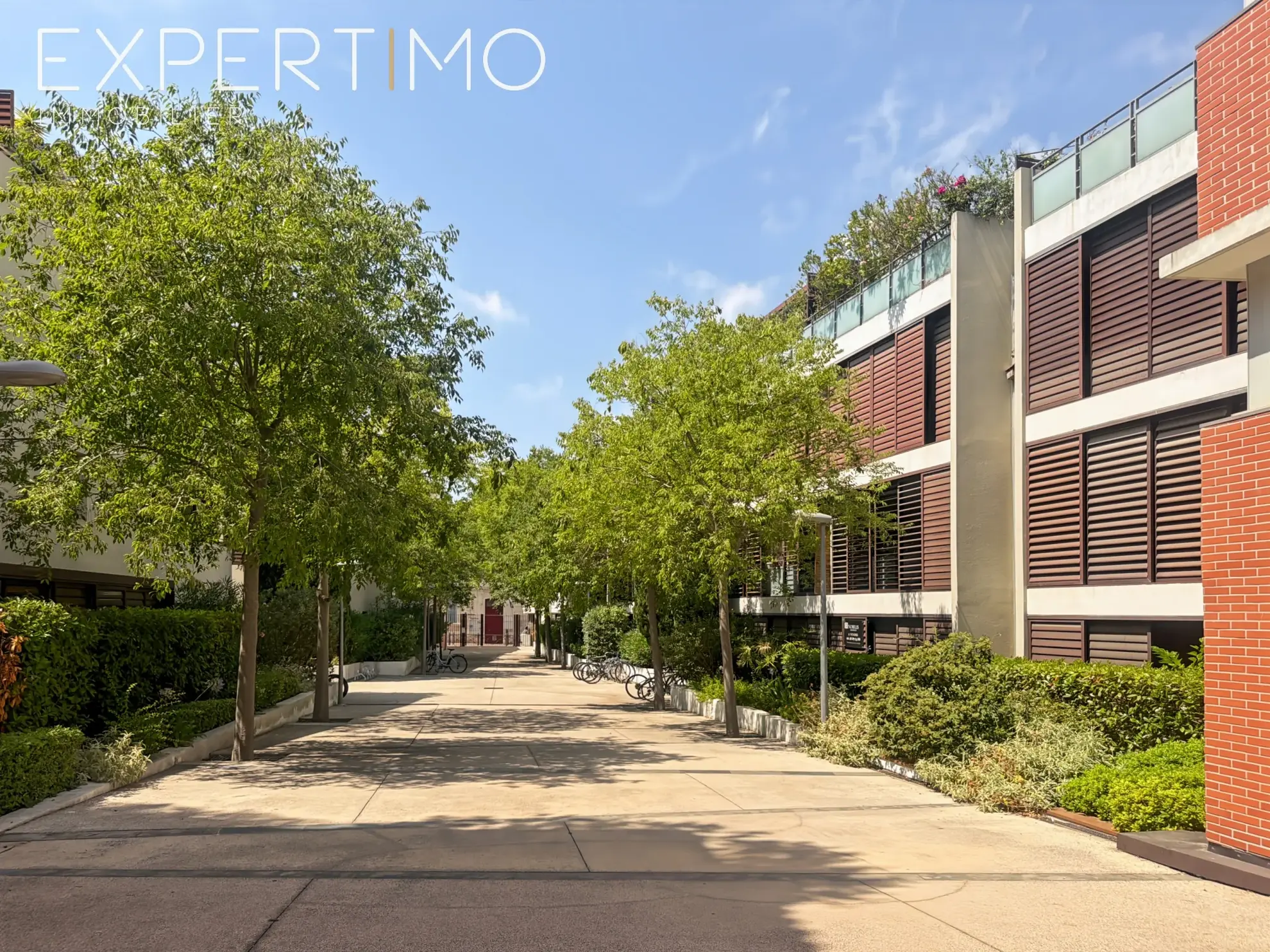 Appartement T3 avec grande terrasse et garage au cœur de Montpellier