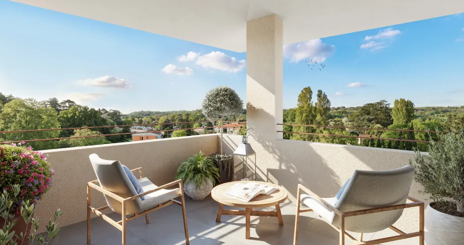 Appartement 2 pièces neuf à La Verpillière avec balcon, livraison 2028