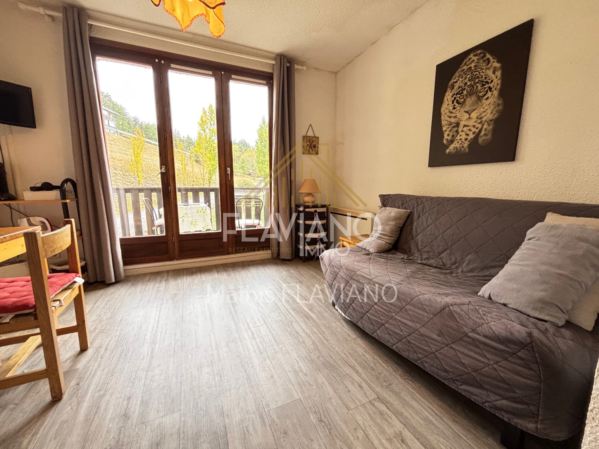 Appartement T2 avec balcon et vue sur les montagnes à Barcelonnette