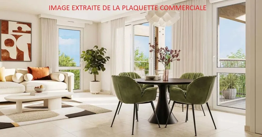 Appartement 2 pièces neuf à Chapareillan avec balcon et parking - Livraison 2027