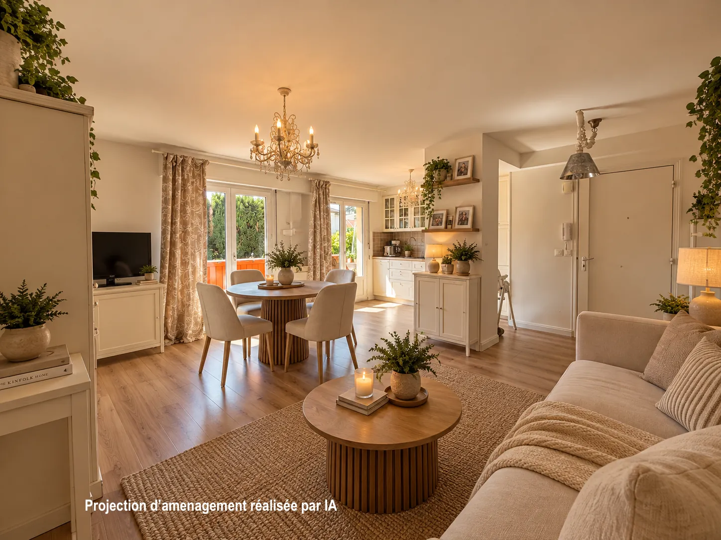 Appartement 2 pièces traversant avec balcon à Nice, quartier Évêché