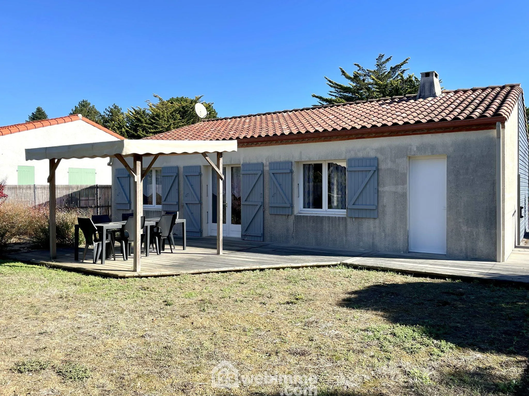 Maison de plain-pied à Saint-Vincent-sur-Jard près de la plage