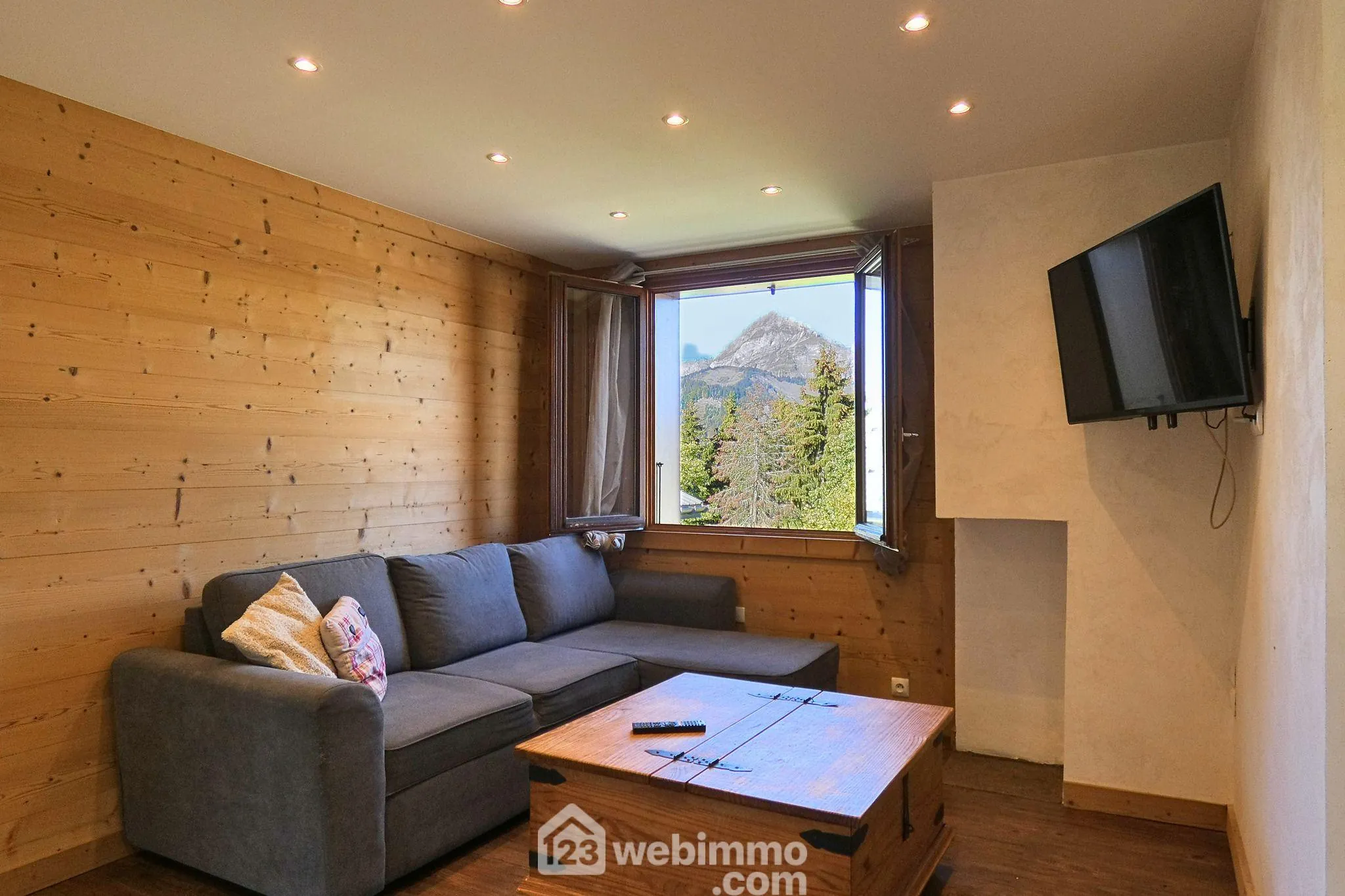 Appartement de 40 m² avec vue Mont-Charvin à Crest-Voland