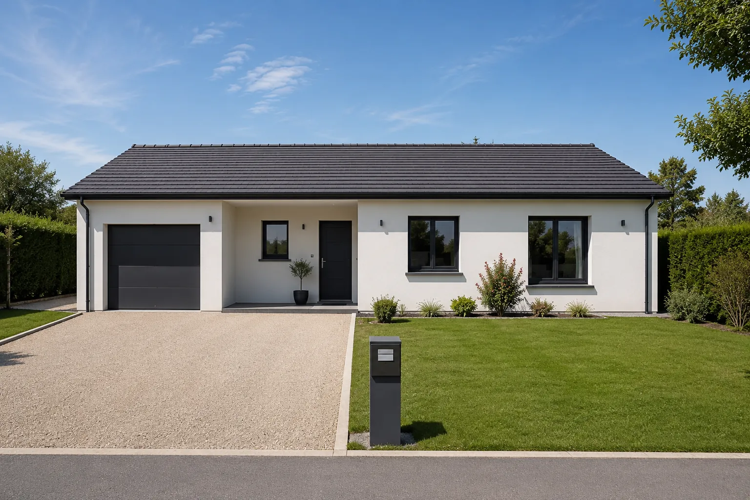 Maison de plain-pied de 100 m² à vendre à Cropus, grand jardin et environnement paisible