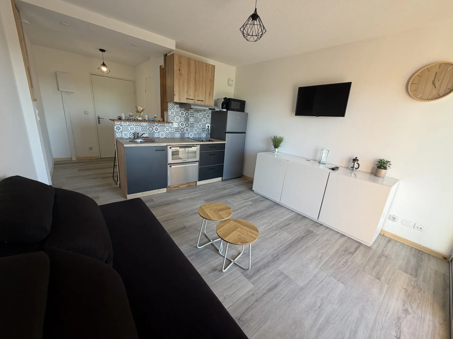 Appartement moderne avec terrasse à Balaruc-les-Bains - 20 m², 1 pièce, rénové