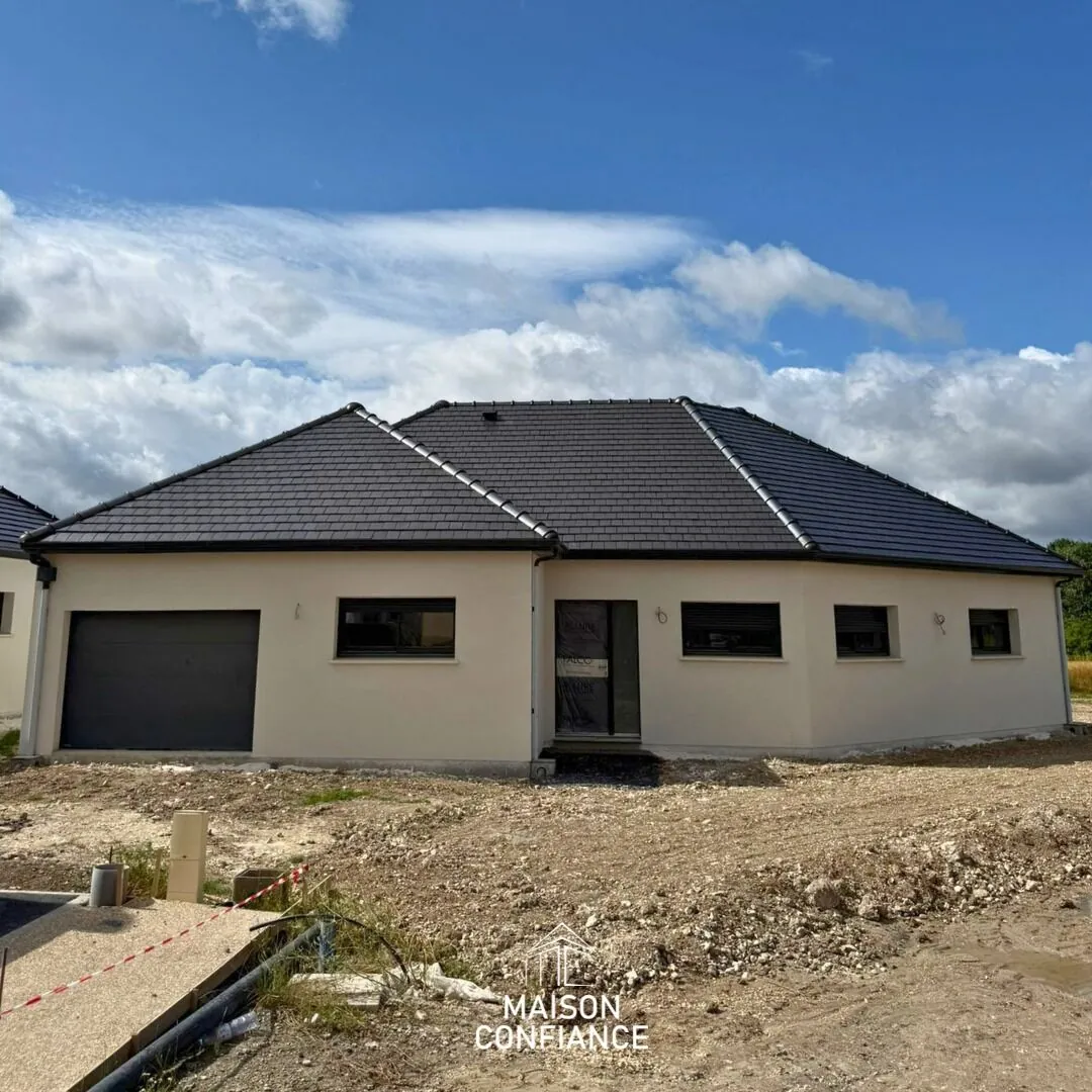 Maison neuve de 123 m² à Mirvaux avec 4 chambres et garage