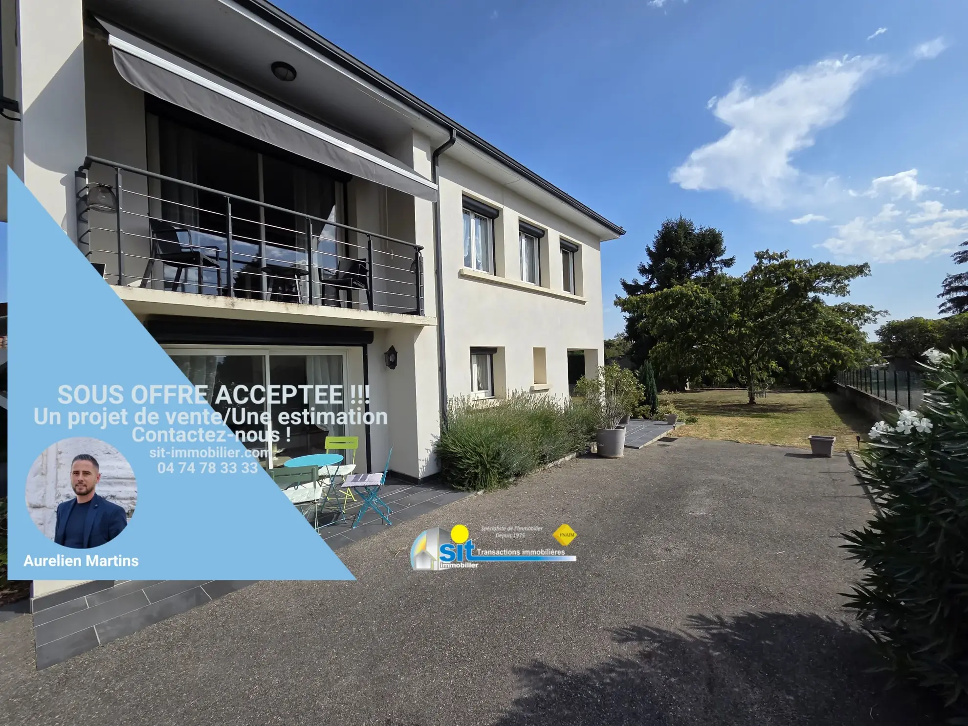 Maison à vendre à Roussillon - 116 m² avec terrain et garage