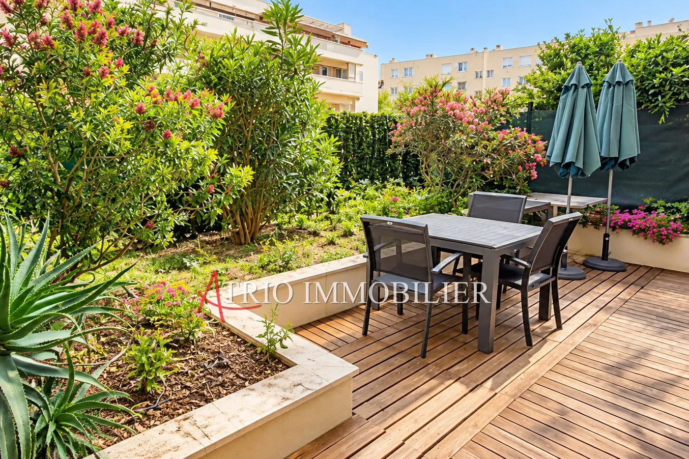 Appartement 2 pièces avec terrasse et parking à Cagnes-sur-Mer