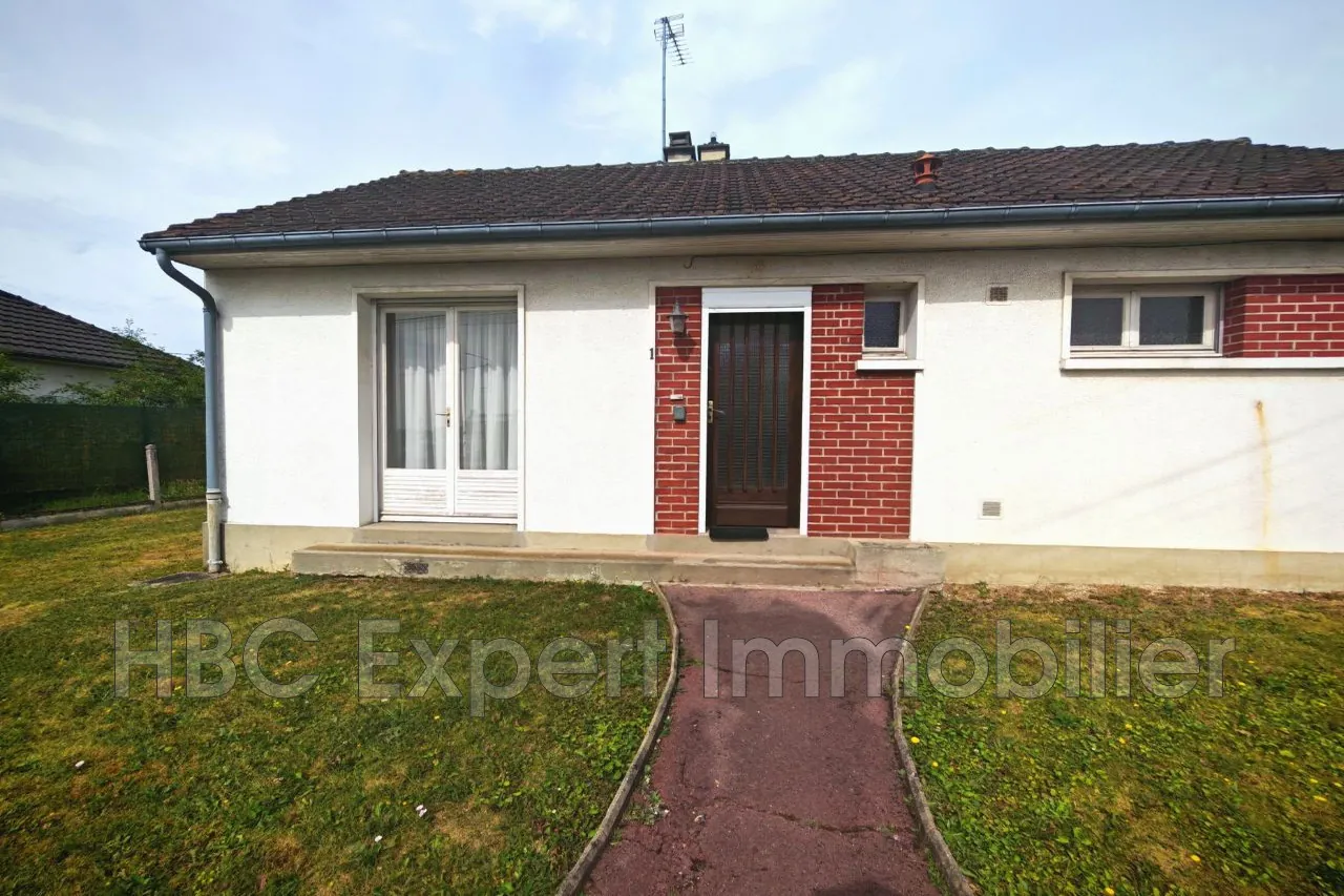 Maison de plain-pied louée à Rivery près d'Amiens – Opportunité d'investissement