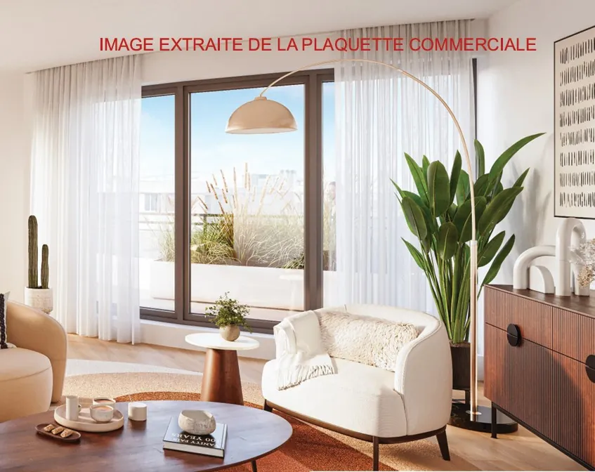 Appartement neuf 2 pièces à Bagneux - livraison 2028, 35,15 m²
